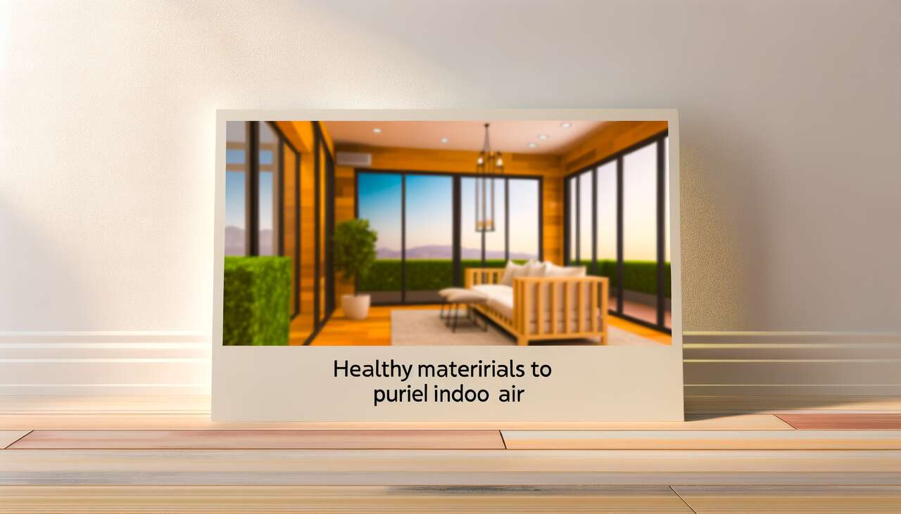 Choisir des matériaux et produits non toxiques Choisir des matériaux et produits non toxiques