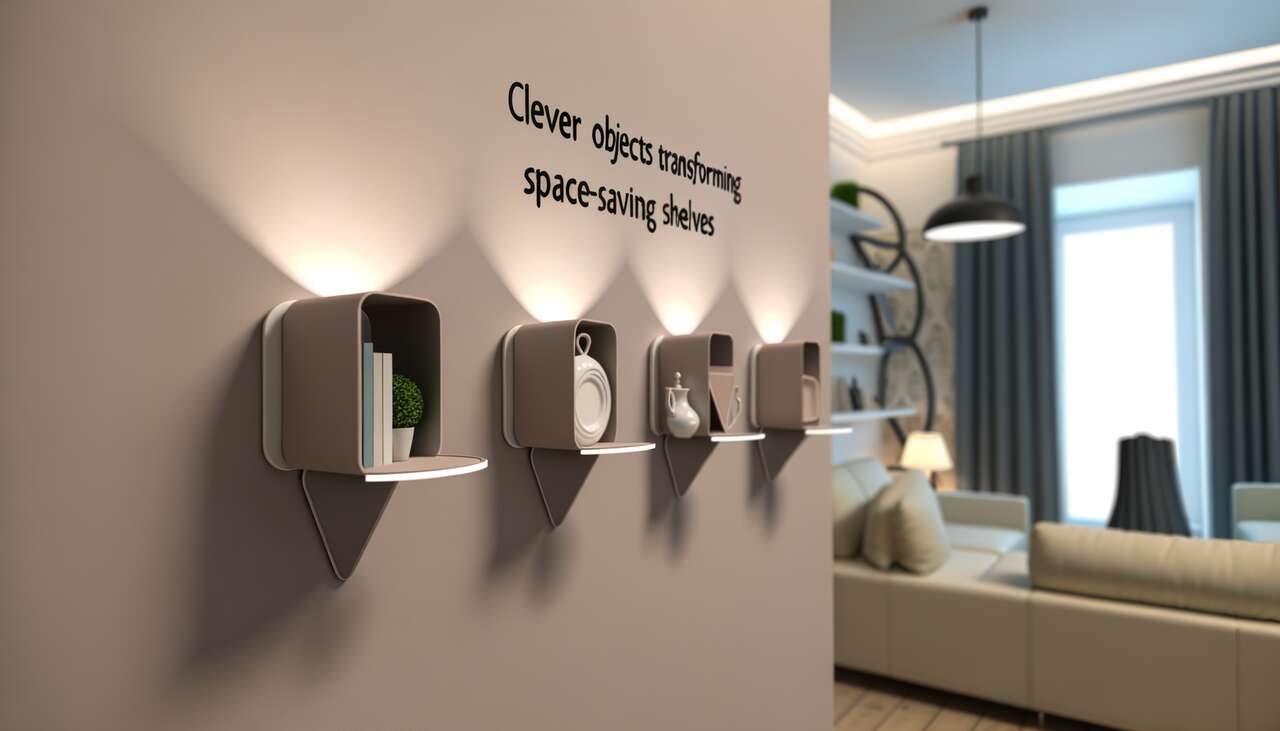 Solutions d'étagères pour gagner de l'espace