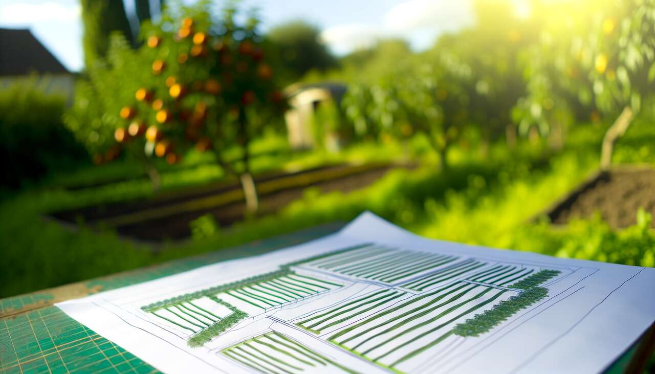 évaluer l'espace disponible pour votre potager