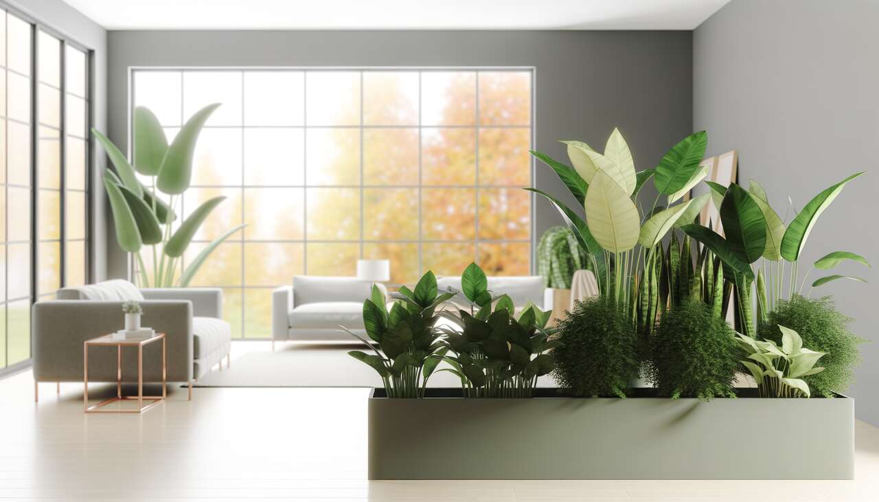 Le rôle des plantes d'intérieur dans l'aération