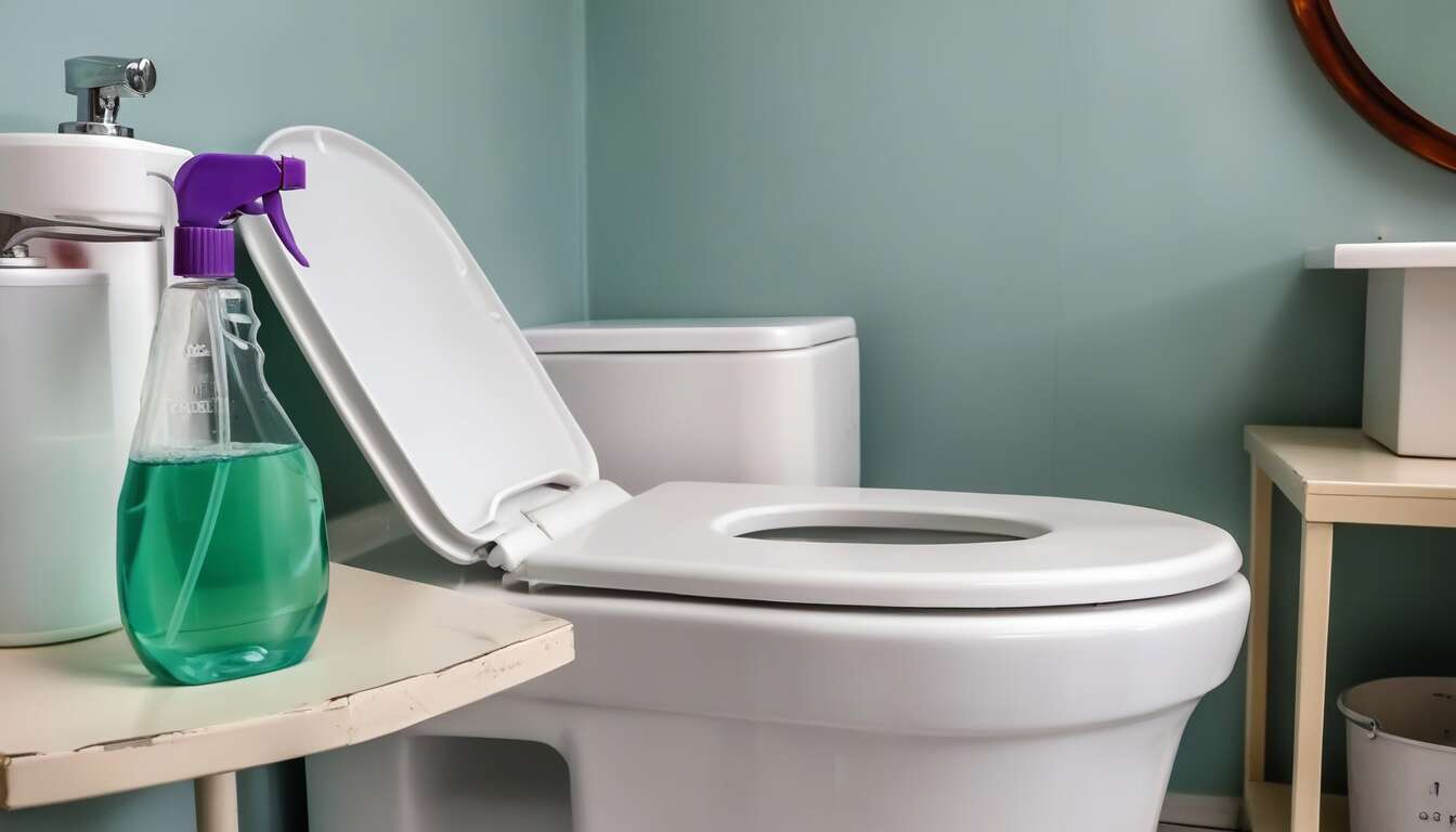 Comment détartrer efficacement la cuvette des WC avec de l'acide chlorhydrique ?