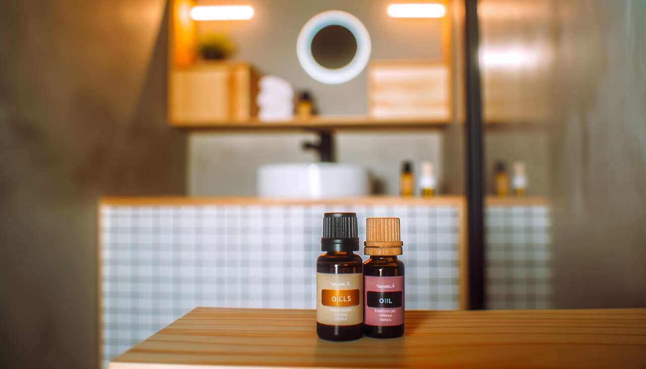 Opter pour des huiles essentielles pour parfumer les toilettes