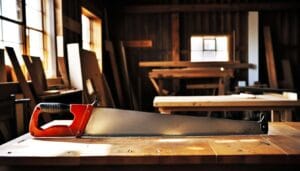 Comment scier le bois efficacement à l'égoïne ?