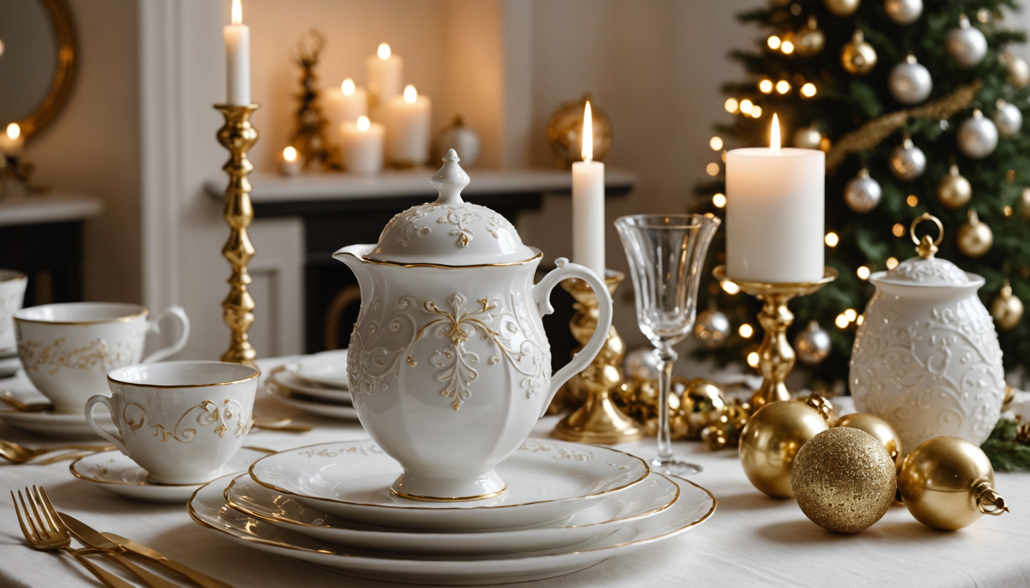 découvrez les nouvelles créations en porcelaine action pour noël, alliant élégance et innovation pour sublimer votre décoration festive.