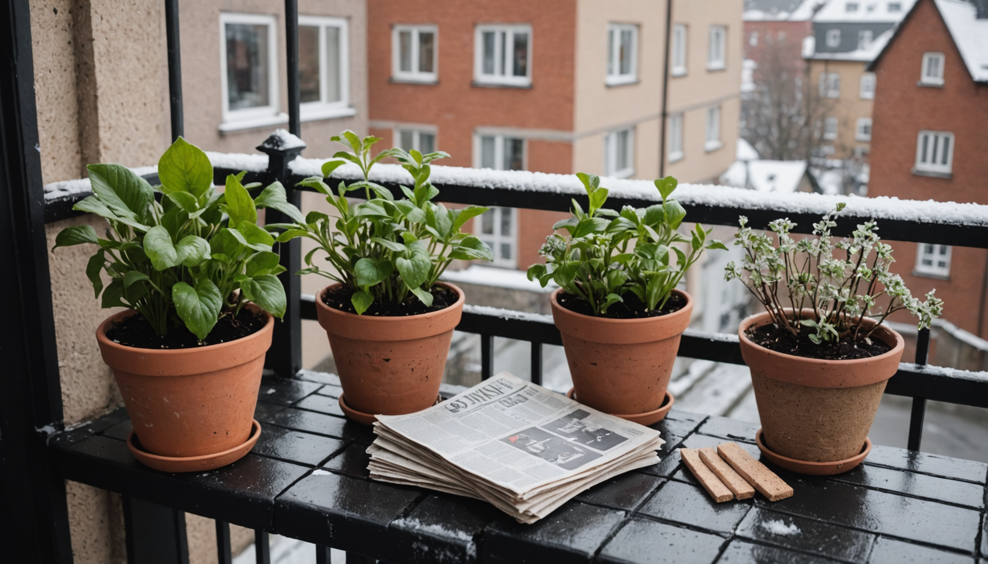 dites adieu au gel dans vos pots grâce à une astuce gratuite et ingénieuse révélée par les jardiniers passionnés. protégez vos plantes efficacement cet hiver !
