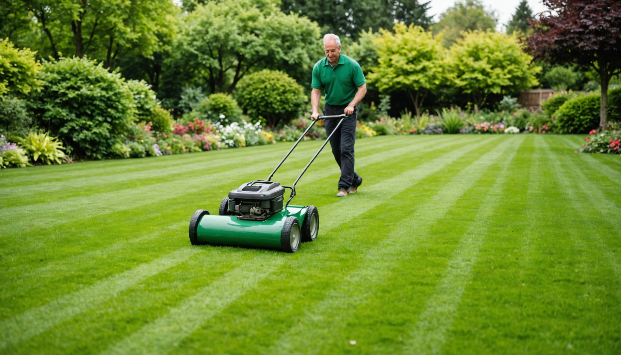 découvrez pourquoi les jardiniers experts recommandent de rouler la pelouse uniquement après la pluie et jamais avant pour un gazon sain et durable.
