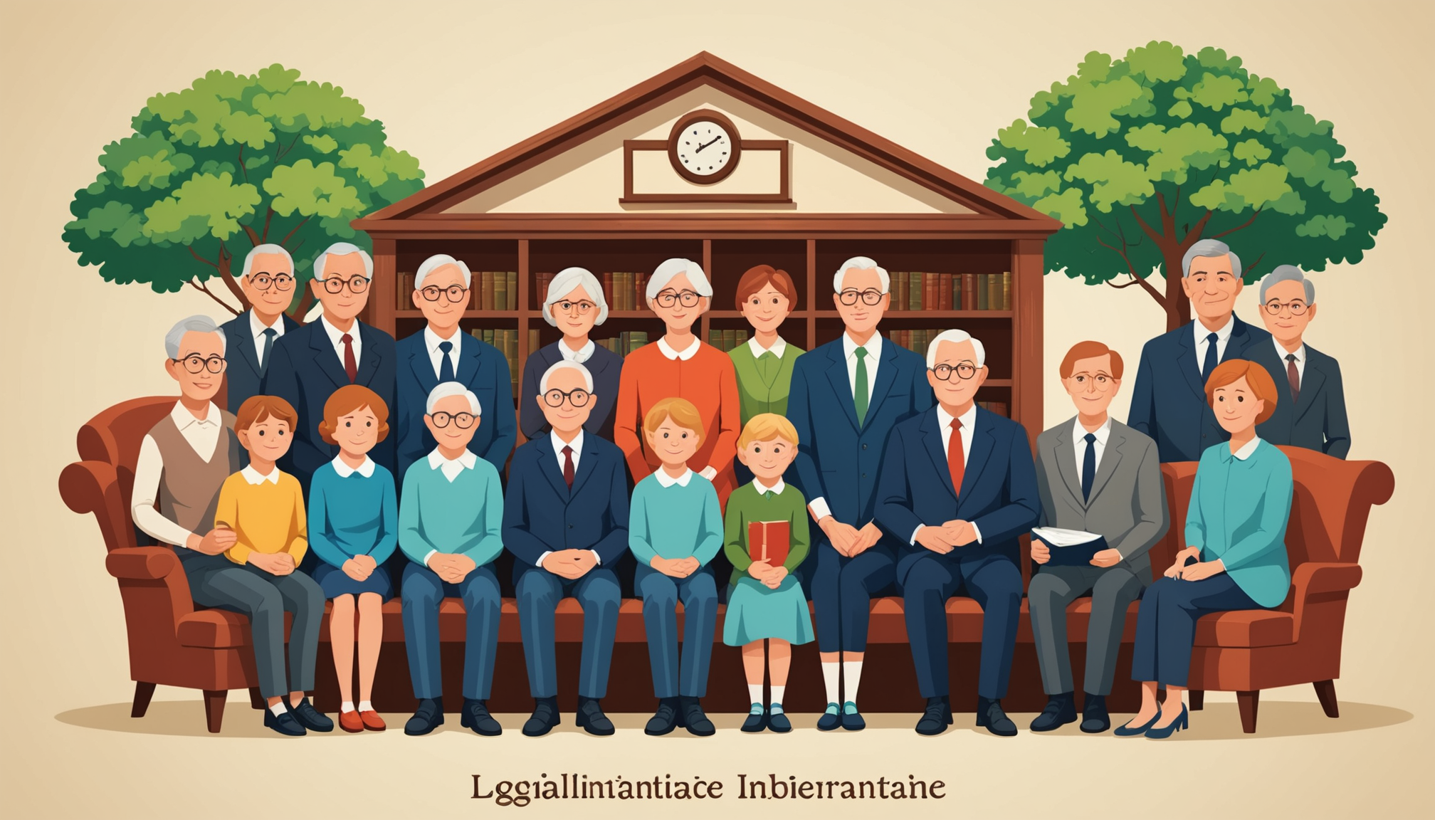 découvrez comment la succession est gérée en l'absence de testament, qui sont les héritiers légaux et les règles de répartition des biens entre eux.