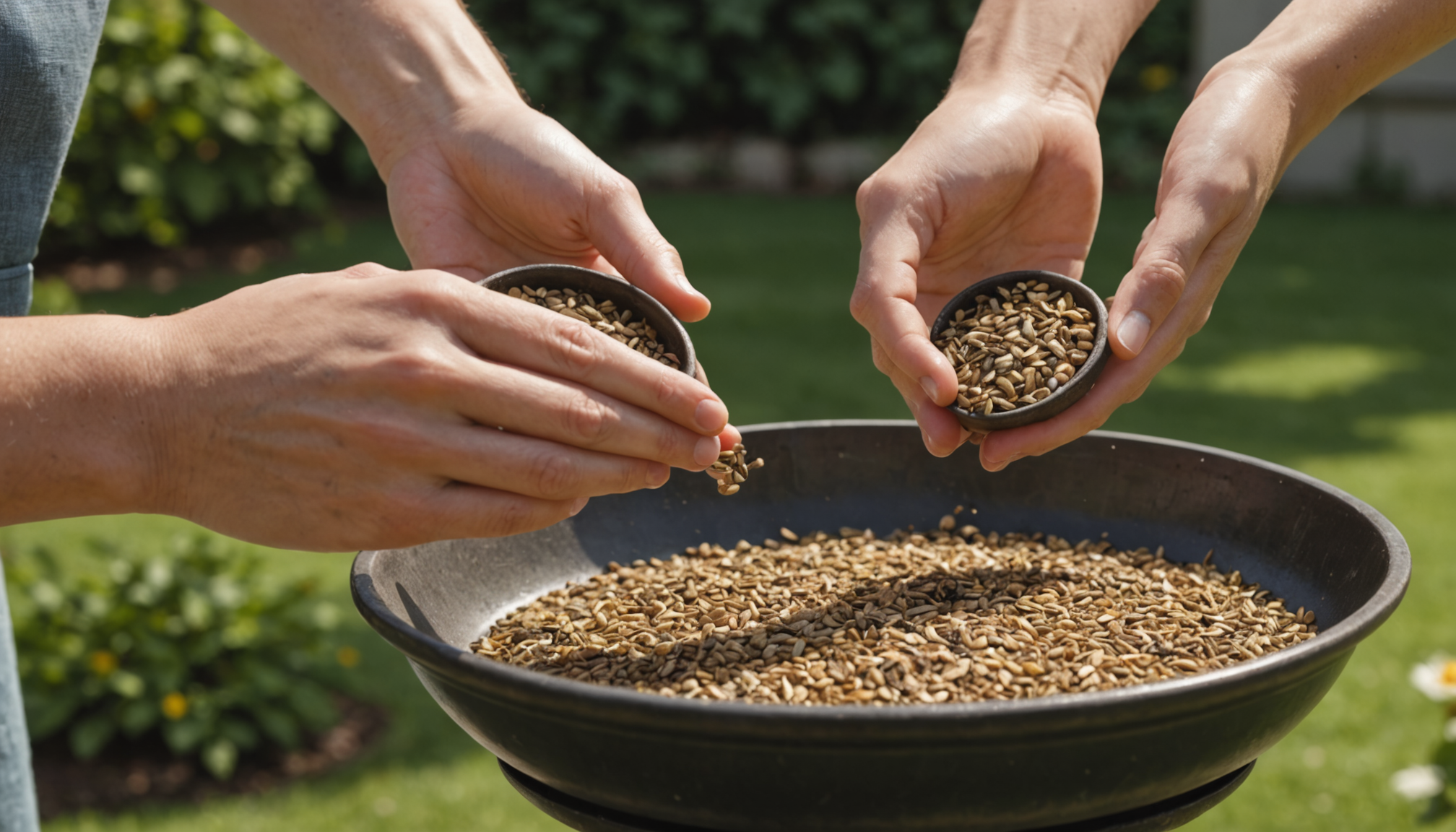 découvrez le conseil essentiel à connaître avant de remplir la mangeoire, souvent ignoré mais crucial pour le bien-être des oiseaux.
