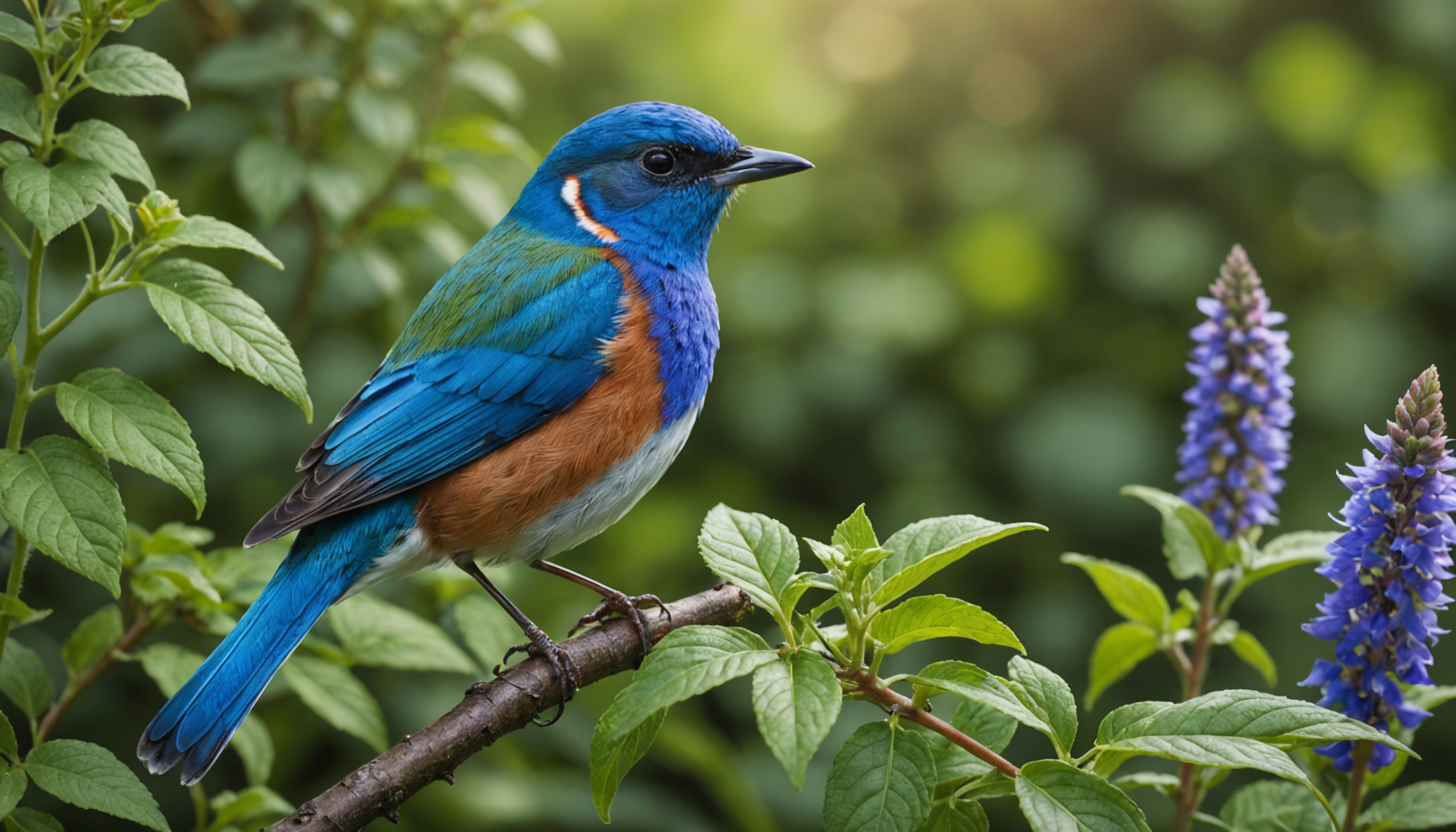 découvrez comment ce petit oiseau aux ailes bleues peut devenir un allié naturel plus efficace que l'insecticide pour protéger et entretenir votre jardin en toute sécurité.