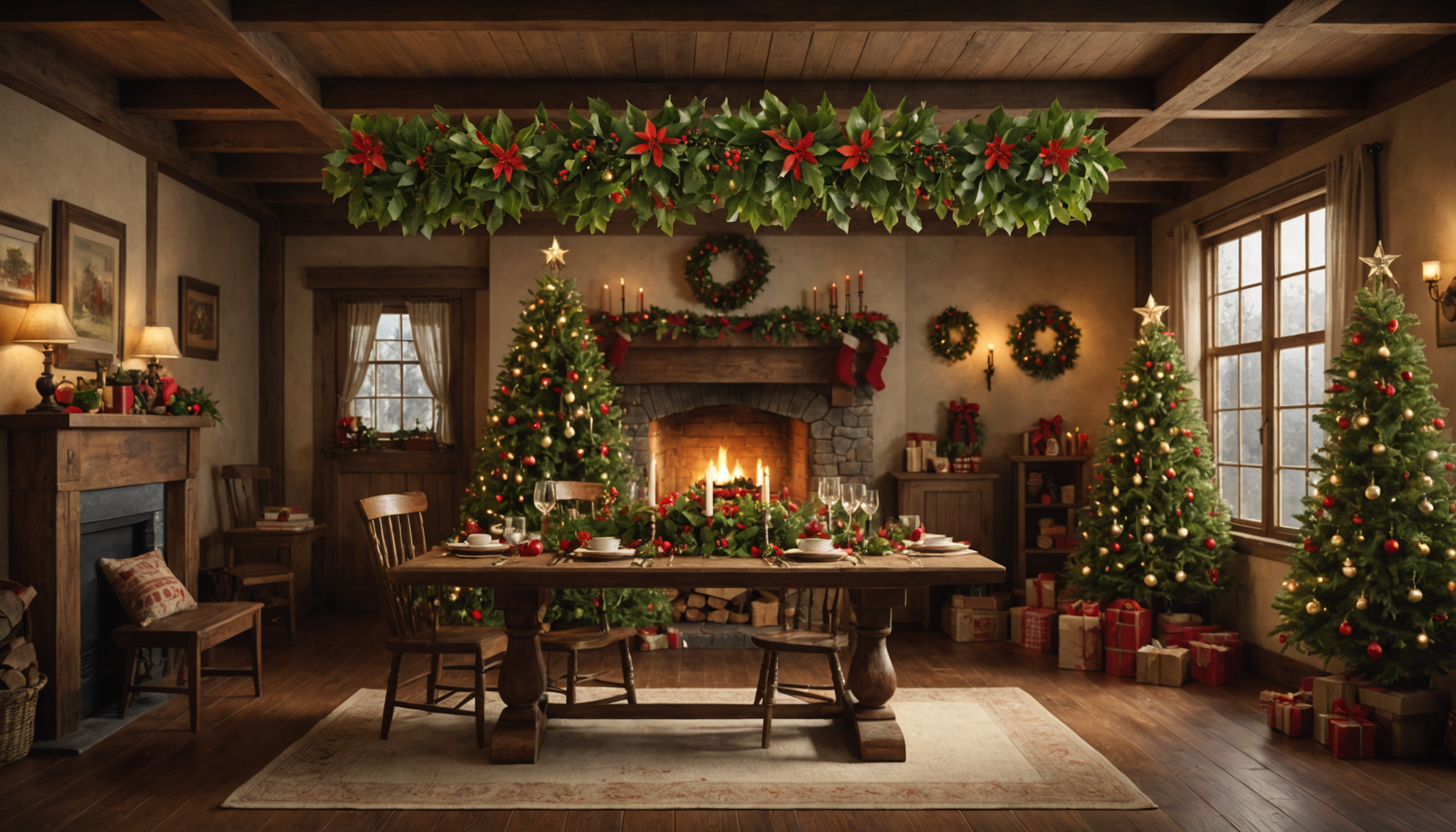 découvrez les légendes mystérieuses et fascinantes du gui, du houx et du poinsettia, les plantes emblématiques qui illuminent la magie de noël.