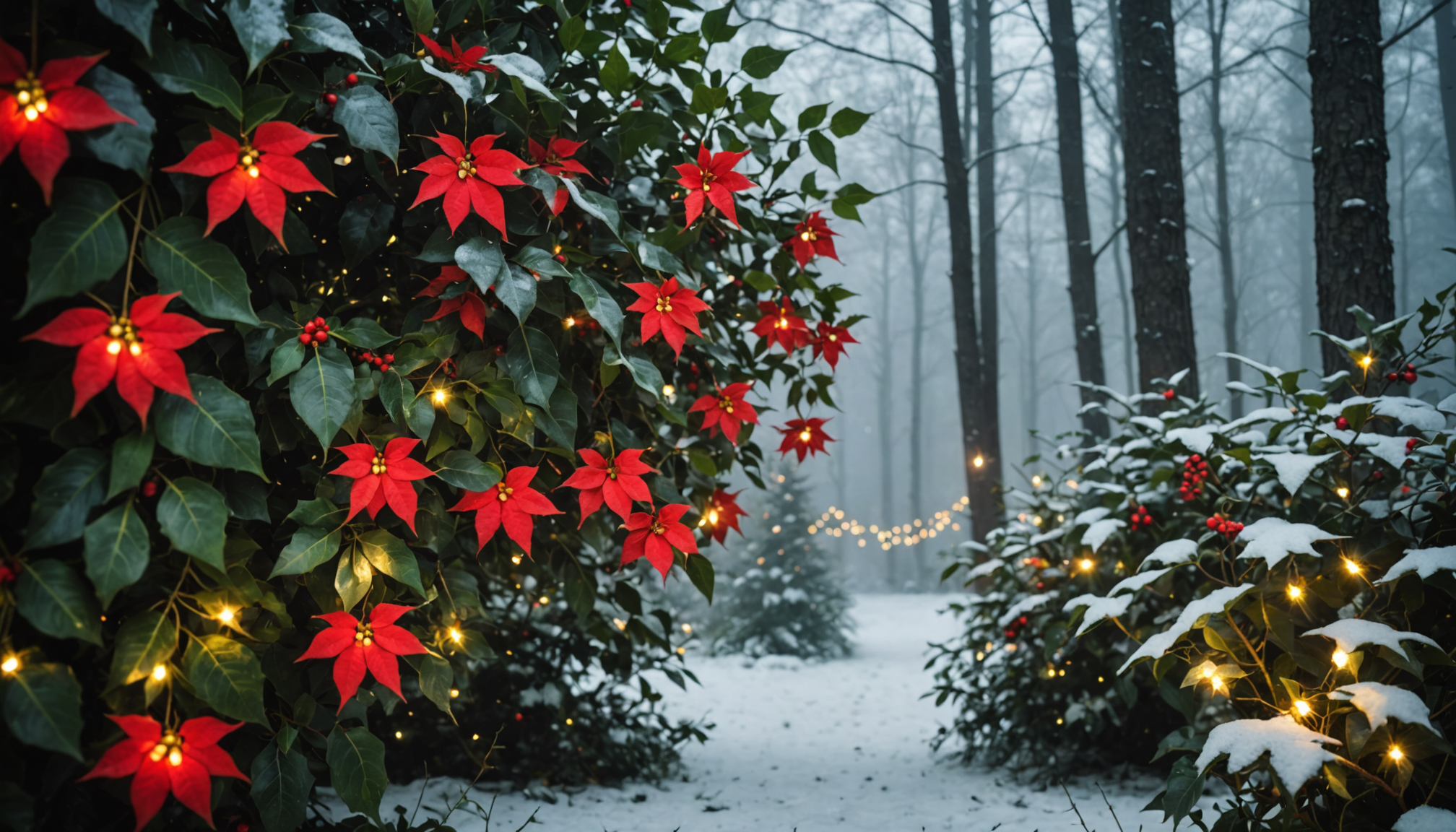 découvrez les légendes fascinantes du gui, du houx et du poinsettia, plantes emblématiques de noël, et plongez dans leurs mystères traditionnels qui illuminent les fêtes.