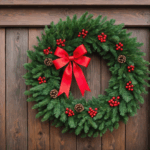 découvrez la couronne de noël traditionnelle rouge chez gifi à moins de 4 €. apportez une touche festive et chaleureuse à votre décoration sans dépasser votre budget.