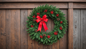 découvrez la couronne de noël traditionnelle rouge chez gifi à moins de 4 €. apportez une touche festive et chaleureuse à votre décoration sans dépasser votre budget.