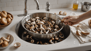 découvrez comment laver les champignons sans les abîmer grâce à nos astuces simples pour préserver leur texture ferme et éviter qu'ils deviennent spongieux.