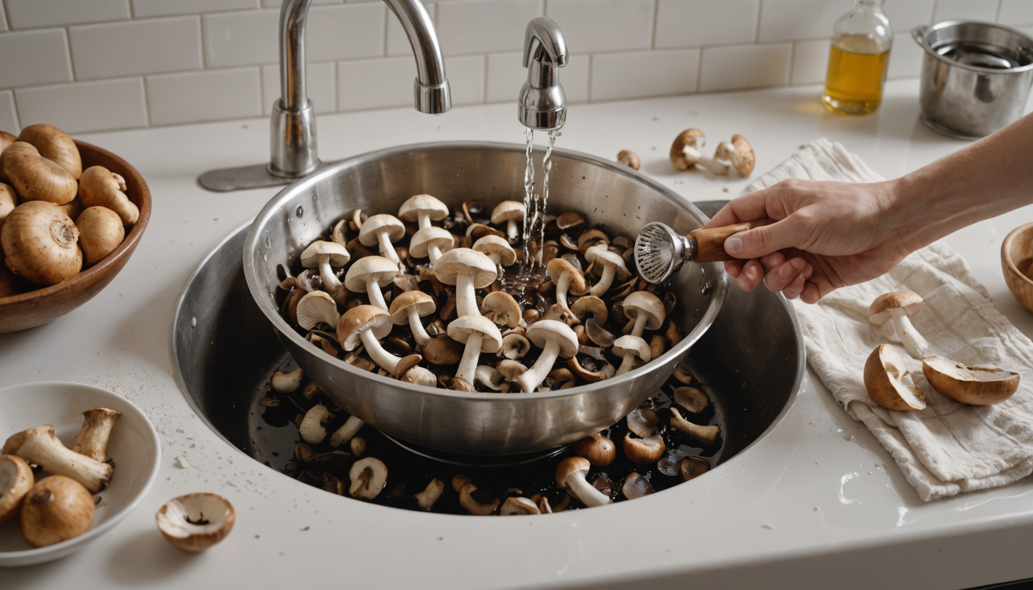découvrez comment laver les champignons sans les abîmer grâce à nos astuces simples pour préserver leur texture ferme et éviter qu'ils deviennent spongieux.
