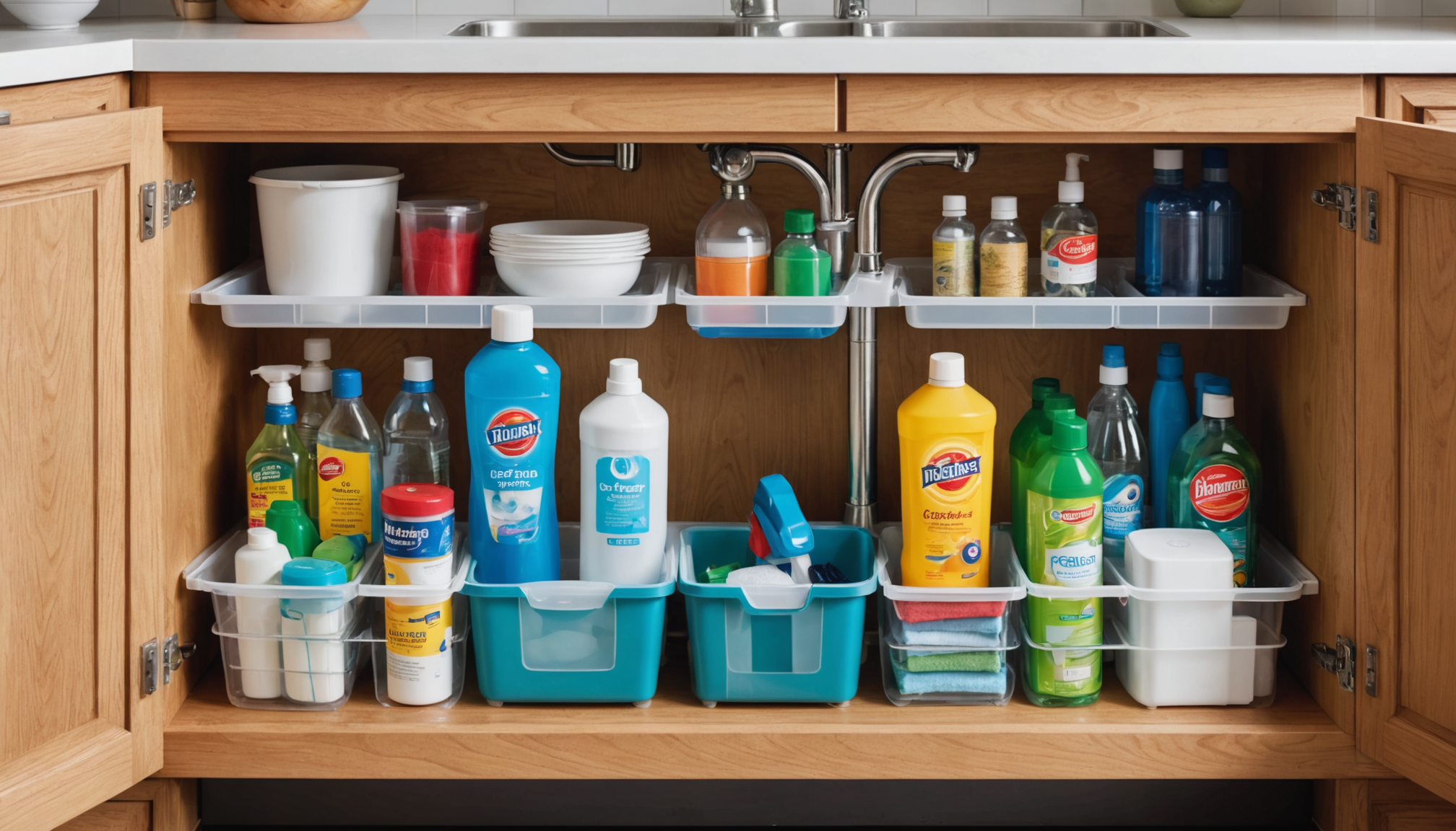 découvrez comment j'ai réussi à organiser le chaos sous mon évier grâce à une trouvaille incroyable chez action, pour un espace propre et fonctionnel.