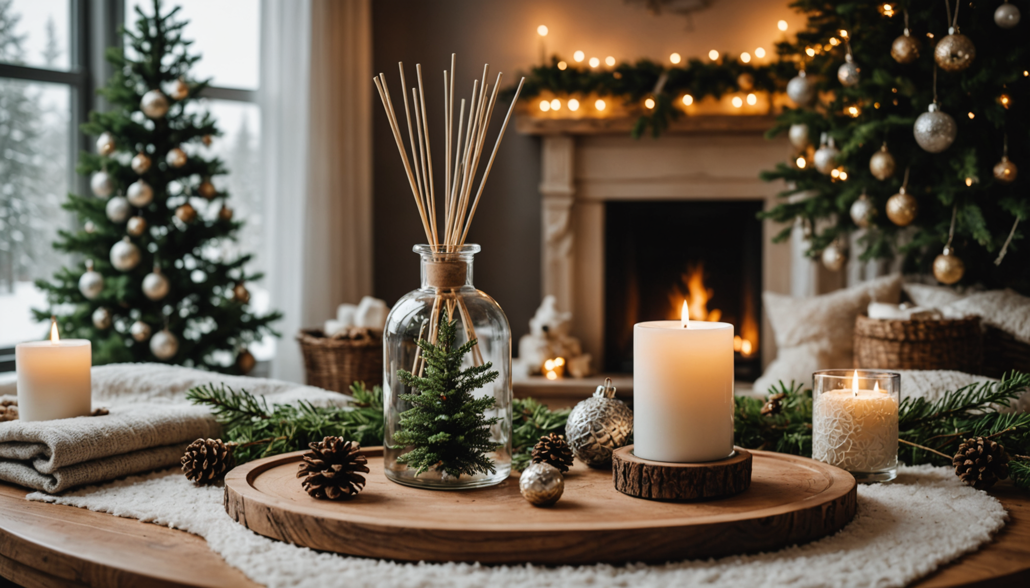 découvrez le parfum forêt de sapin à 16,99 € chez botanic et invitez l'ambiance chaleureuse de l’hiver dans votre maison.