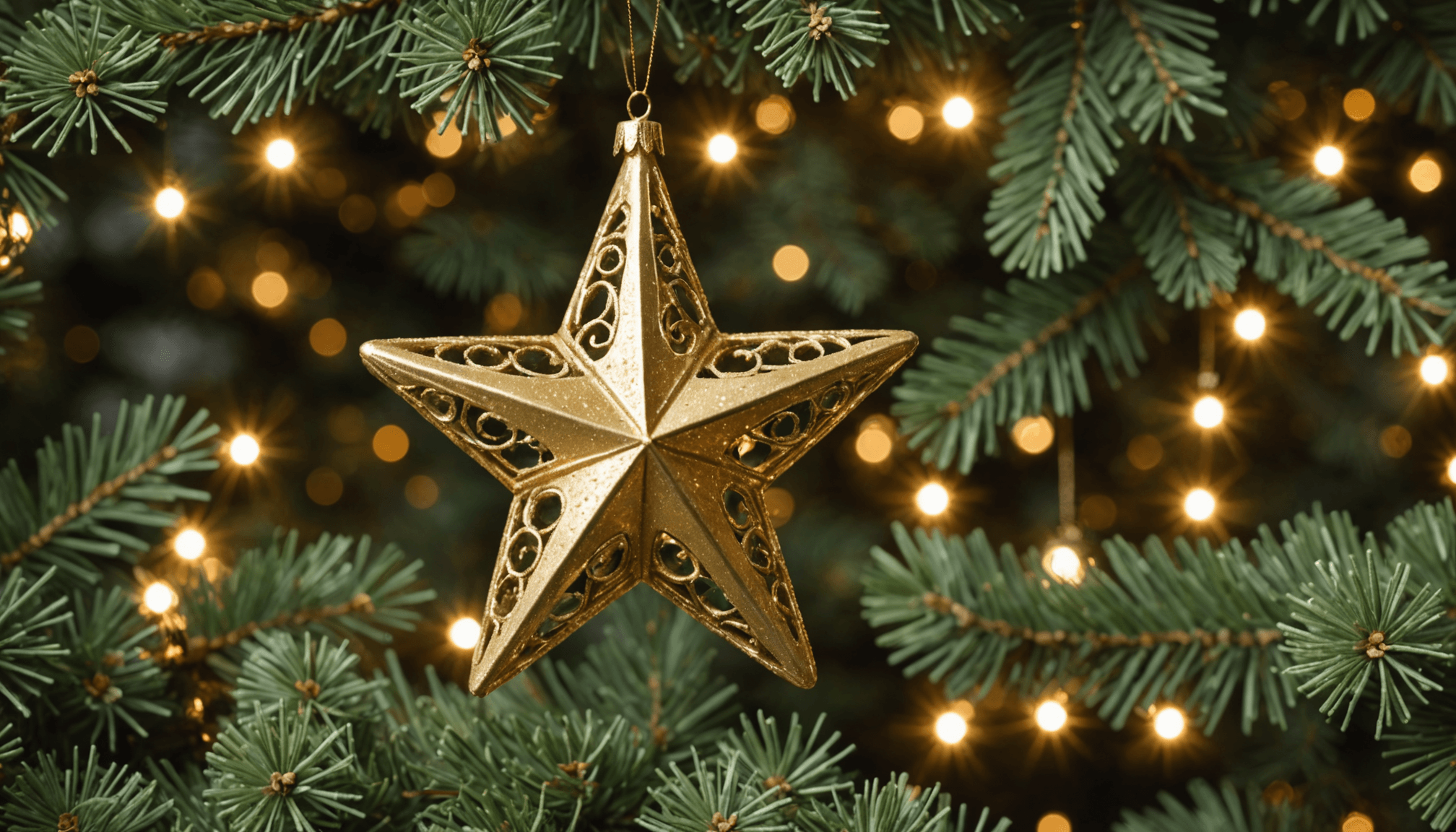 découvrez l'astuce maisons du monde pour sublimer votre sapin avec une étoile dorée magique à moins de 7 €. une touche féerique et abordable pour vos fêtes !