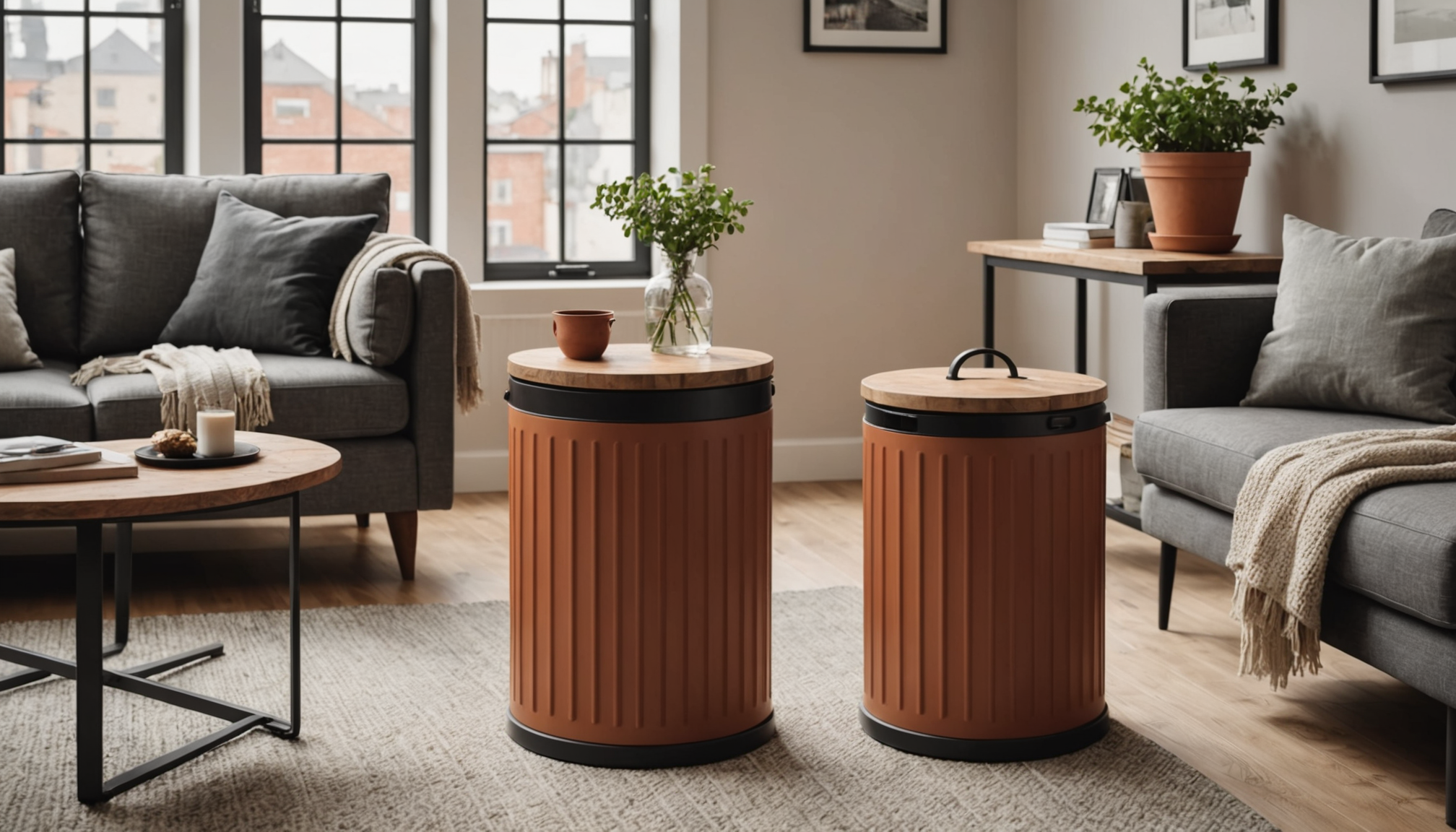 apportez la couleur tendance à votre intérieur avec notre poubelle modèle à 15,99€ chez stokomani. alliez style et praticité pour un décor moderne et unique.