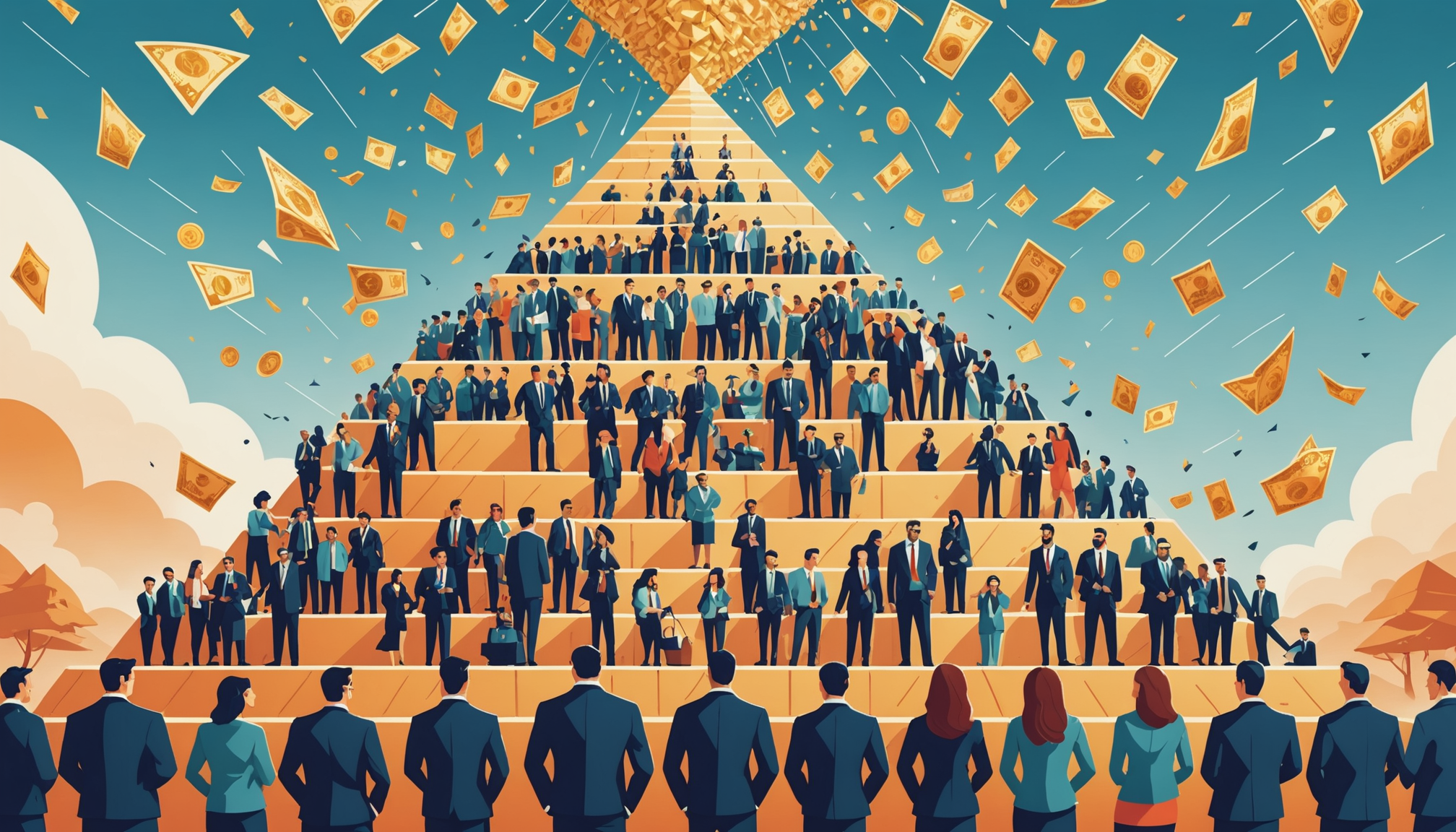 découvrez comment fonctionne un système de vente pyramidale, apprenez à reconnaître ses caractéristiques et obtenez des conseils pratiques pour éviter les arnaques.