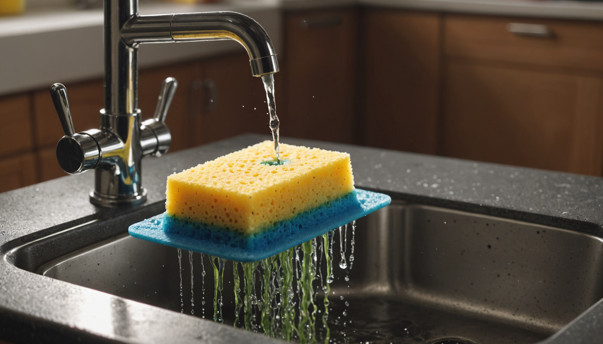 découvrez pourquoi un simple rinçage de votre éponge ne suffit pas et comment les bactéries peuvent proliférer si vous ne la nettoyez pas correctement. protégez votre cuisine grâce à nos conseils essentiels.