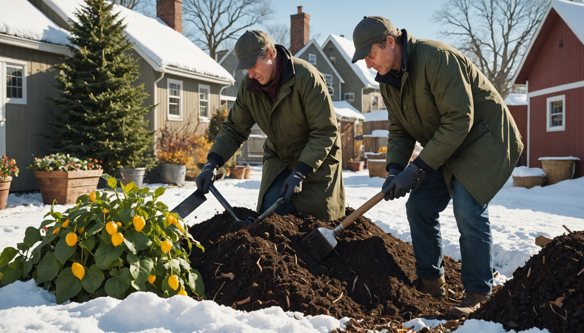 découvrez les astuces incontournables des jardiniers expérimentés pour maintenir un compost actif et en pleine santé durant l'hiver, et préparez un sol fertile pour le printemps.