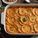 découvrez notre recette rapide et facile de gratin de patates douces en seulement 4 ingrédients, pour un repas savoureux prêt en un clin d'œil.