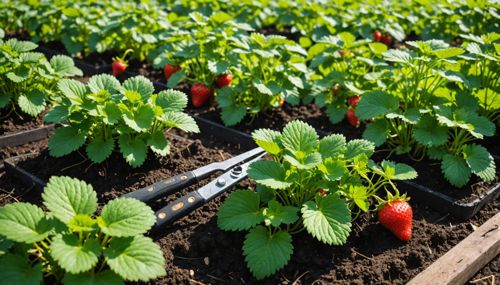 découvrez l'intervention essentielle pour vos fraisiers afin d'assurer des récoltes abondantes et savoureuses cet été. astuces et conseils pratiques pour un jardin florissant.