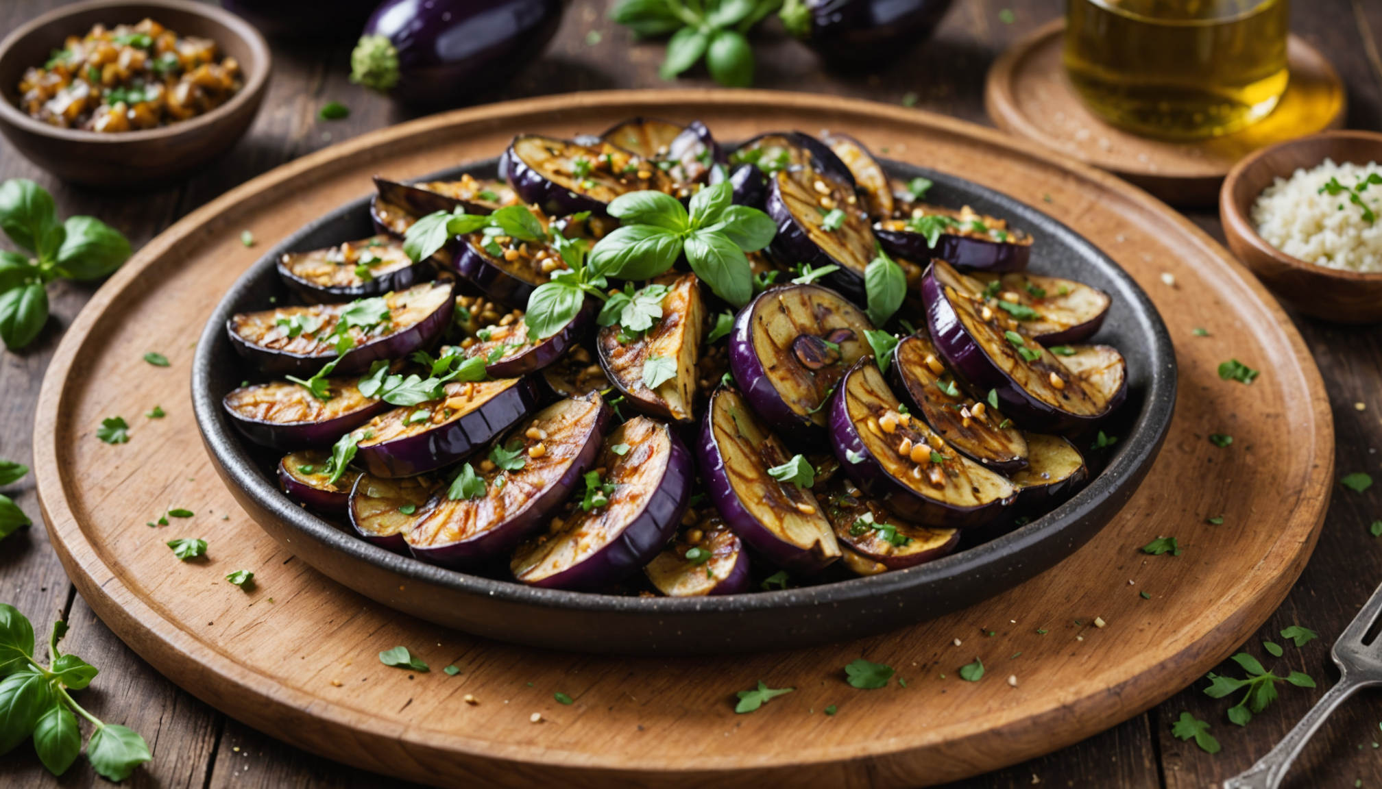 découvrez la méthode rapide pour préparer une aubergine croustillante en seulement 15 minutes. une recette simple et savoureuse pour revisiter ce légume incontournable avec une texture parfaite.
