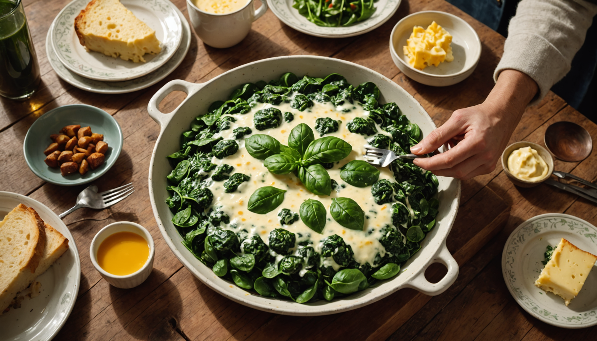 découvrez le secret d'un plat aux épinards délicieux et facile à préparer, que toute la famille adopte chaque semaine sans aucune résistance.