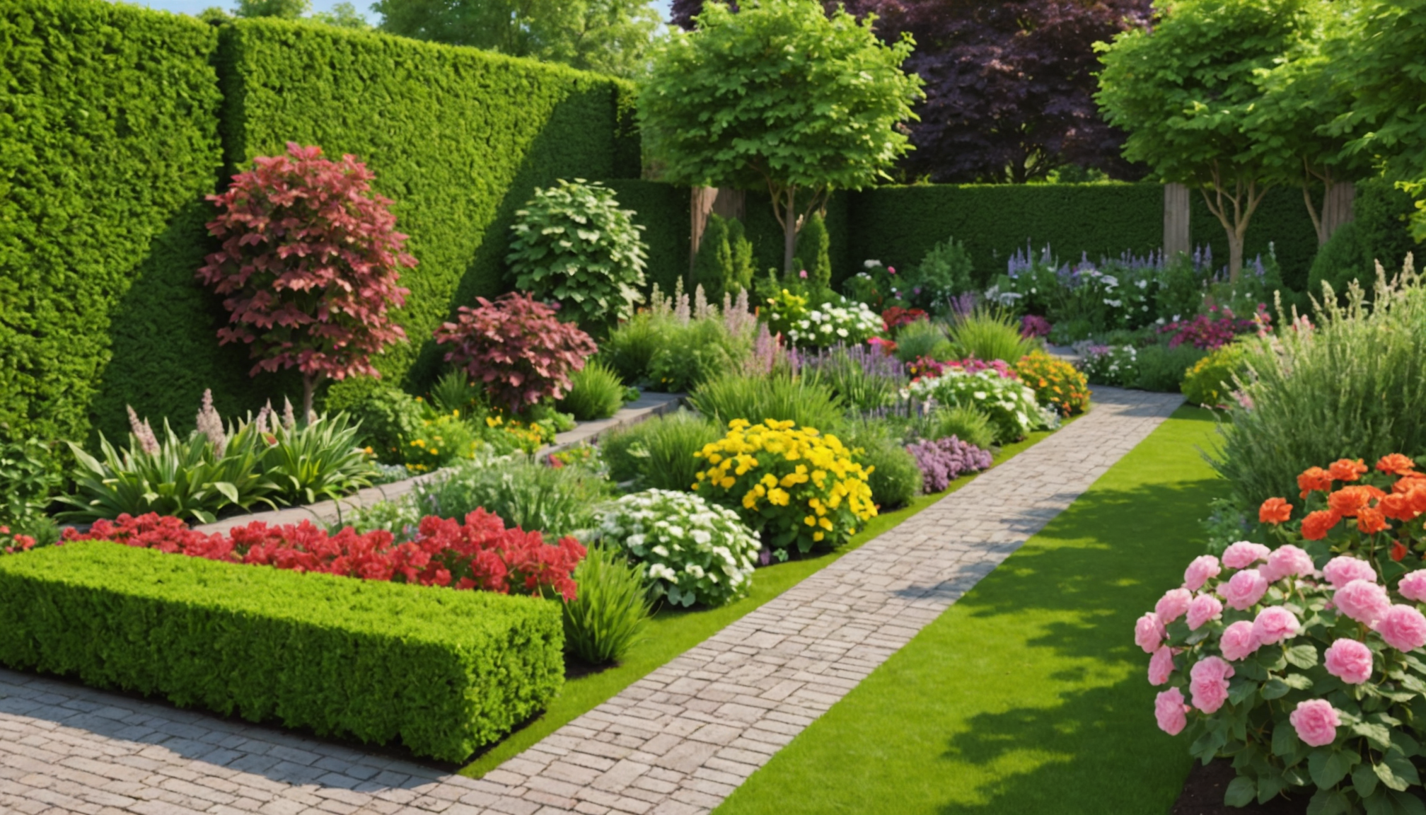 découvrez comment une simple rangée de plantes a métamorphosé un jardin de 20 m², lui donnant une impression d'espace et de grandeur étonnante.