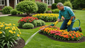 découvrez un geste ingénieux de paysagiste utilisant un simple tuyau pour créer de magnifiques massifs fleuris, alliant créativité et praticité dans votre jardin.