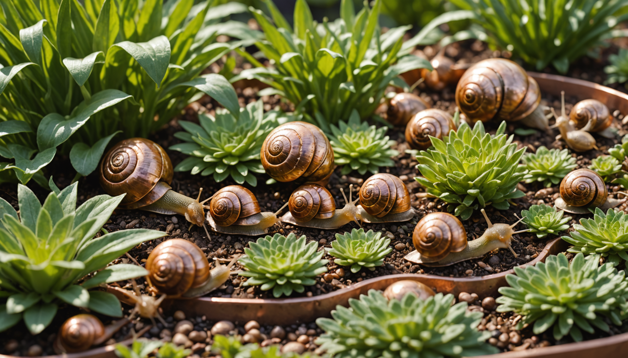 découvrez comment installer des bandes de cuivre autour de vos plantes pour repousser efficacement les limaces et protéger votre jardin naturellement, grâce à une méthode simple testée chez mon voisin.