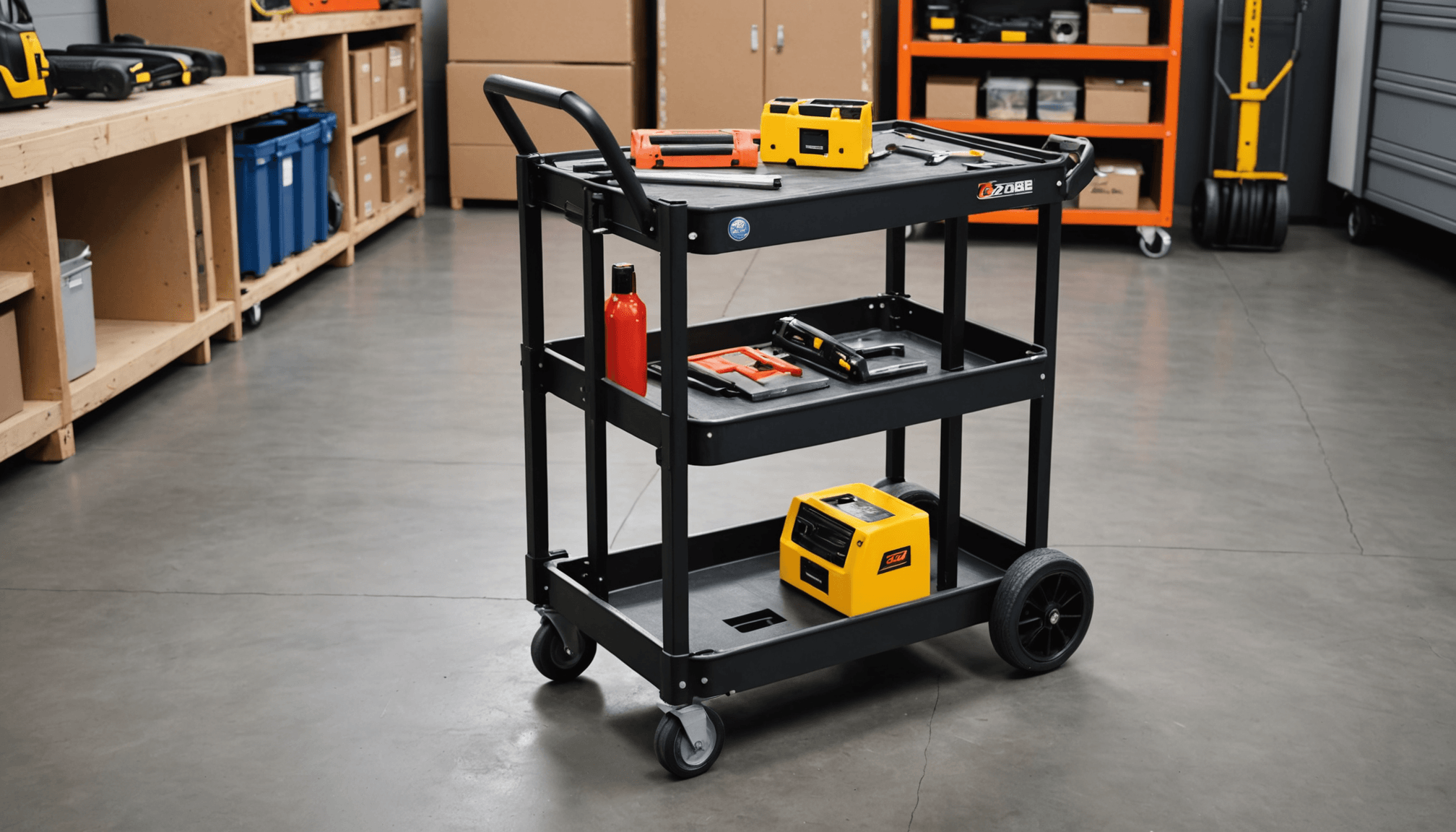 profitez de la vente exceptionnelle chez castorama : cet outil de transport 3-en-1 à moins de 100 € optimise l'espace de votre garage. découvrez comment gagner de la place facilement !