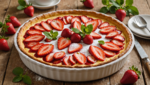 découvrez le clafoutis aux fraises, un dessert printanier léger et savoureux, facile à réaliser et digne d'un chef pâtissier pour régaler vos papilles.