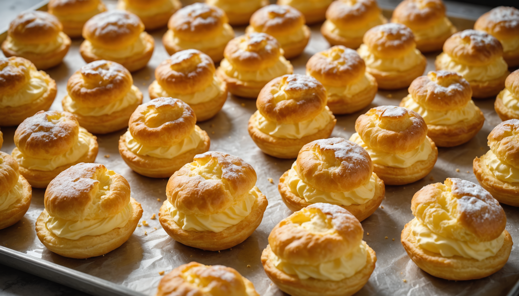 découvrez le geste précieux d’un pâtissier au four qui permet à ses choux de garder tout leur volume, évitant qu’ils ne s’effondrent à chaque fois.