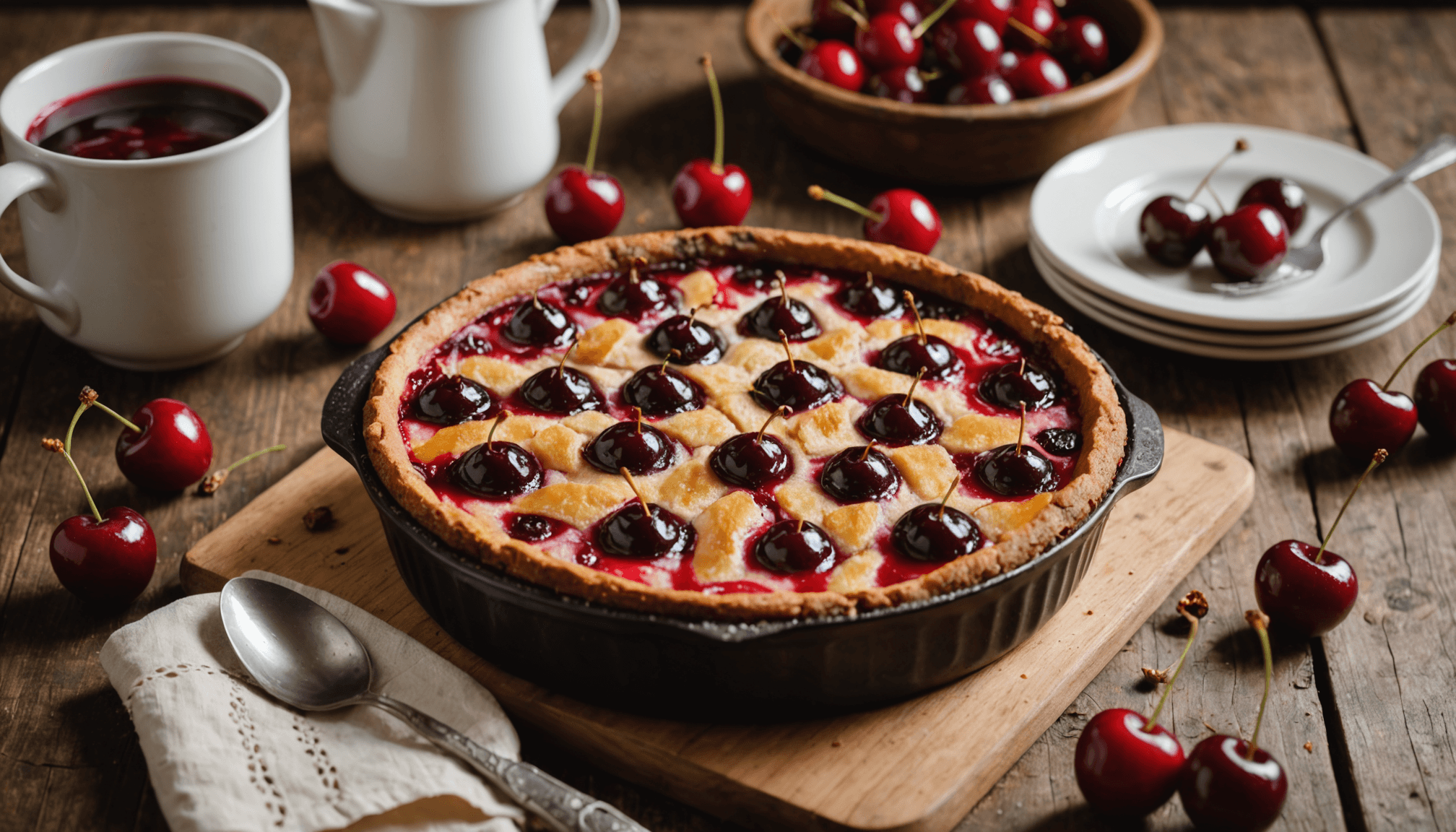découvrez le clafoutis de mon enfance, une douceur gourmande que mes enfants adorent déguster dès l'arrivée des premières cerises en magasin. un dessert traditionnel et familial à savourer sans modération.