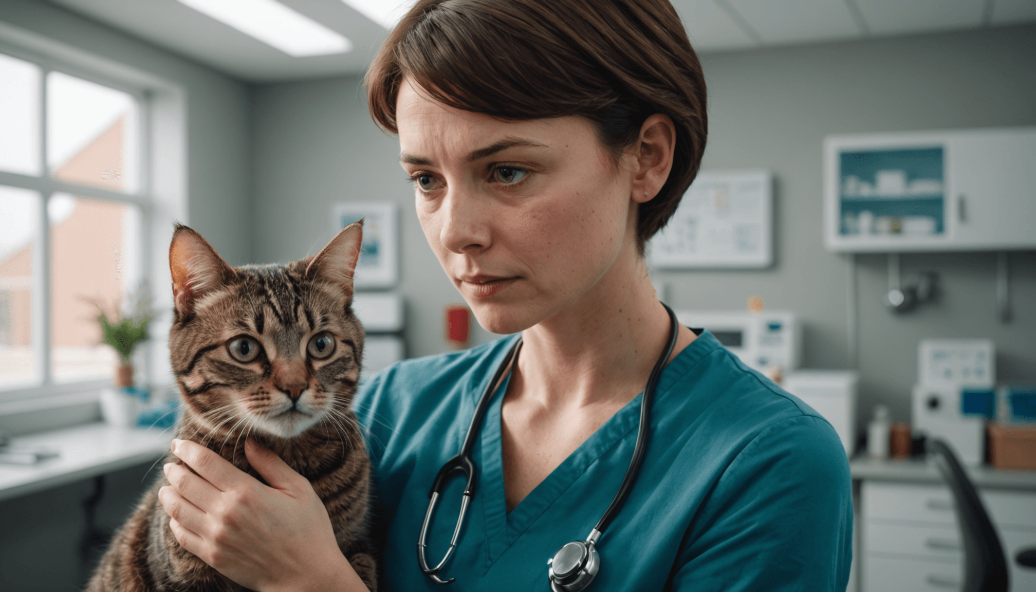 découvrez l'histoire bouleversante d'une masse inquiétante détectée sur un chat et ce que le vétérinaire a révélé, changeant toute la saison pour son propriétaire.
