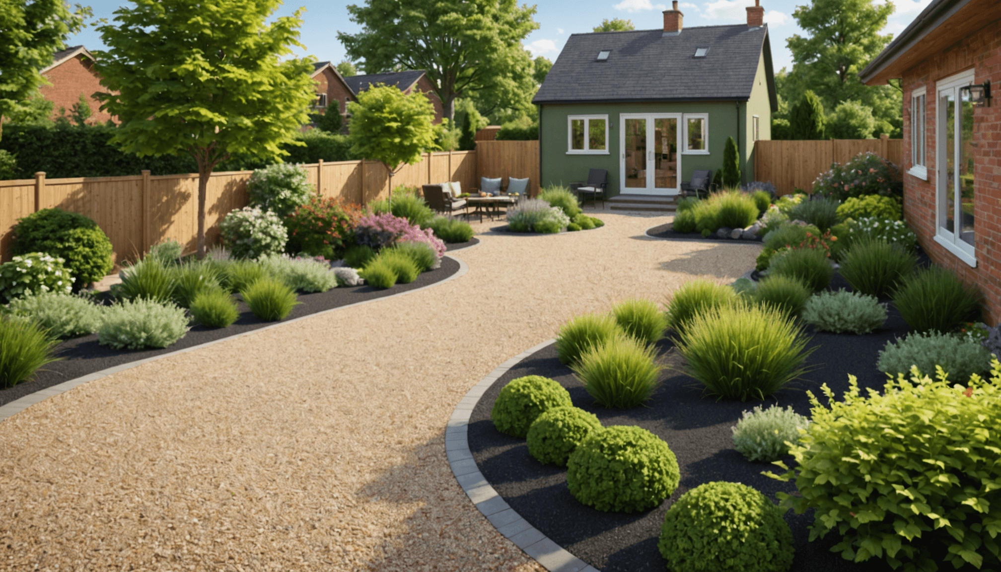 découvrez la méthode économique utilisée par les paysagistes pour éviter le gravier dispersé, à moins de 2 € le m², pour un jardin propre et durable.