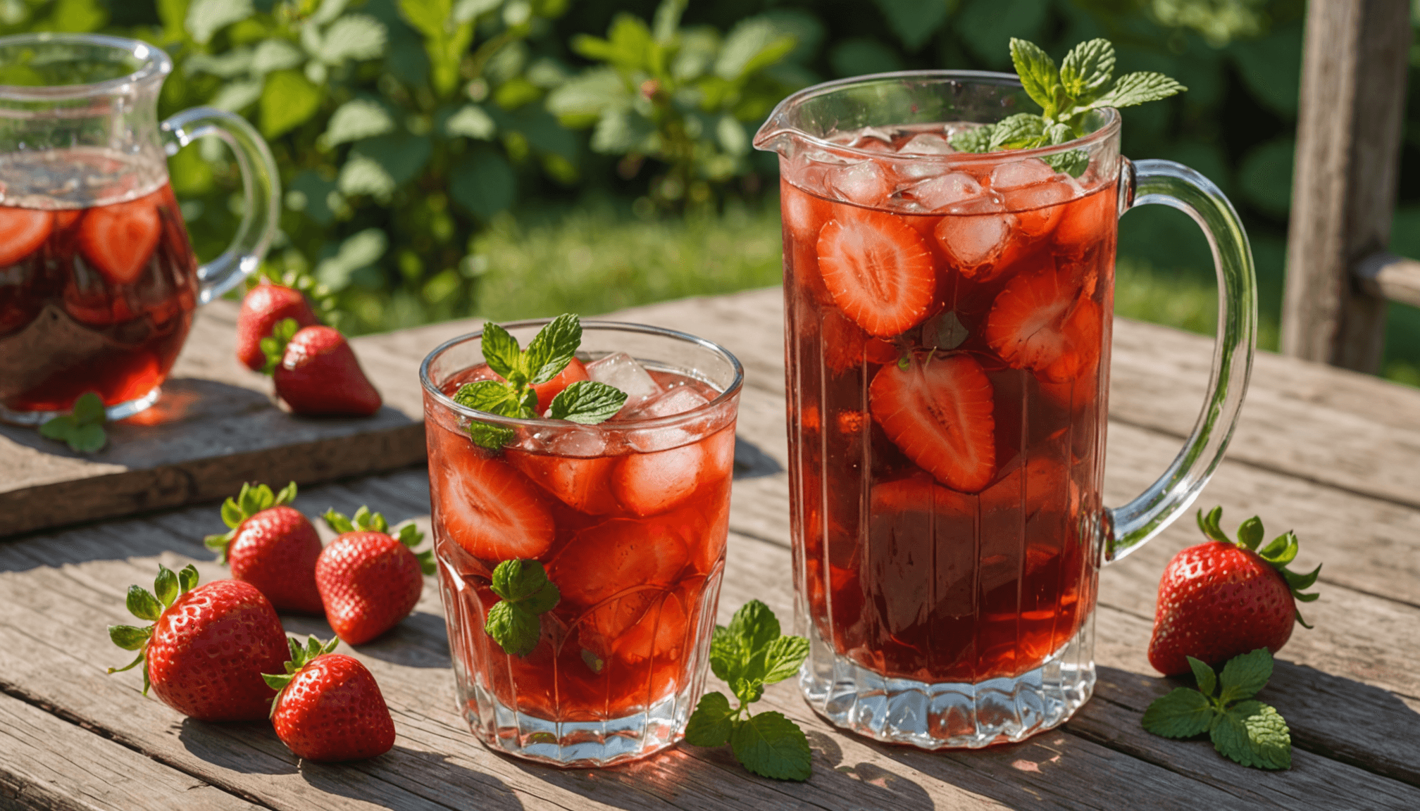 découvrez une recette maison de thé glacé à la fraise, économique et ultra rafraîchissante, qui surpasse largement les boissons vendues à 3 € en goût et en fraîcheur.