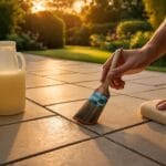 appliquez ce soin naturel sur vos dalles le soir pour retrouver une terrasse propre et impeccable dès le matin. facile à utiliser, efficace et respectueux de l'environnement.