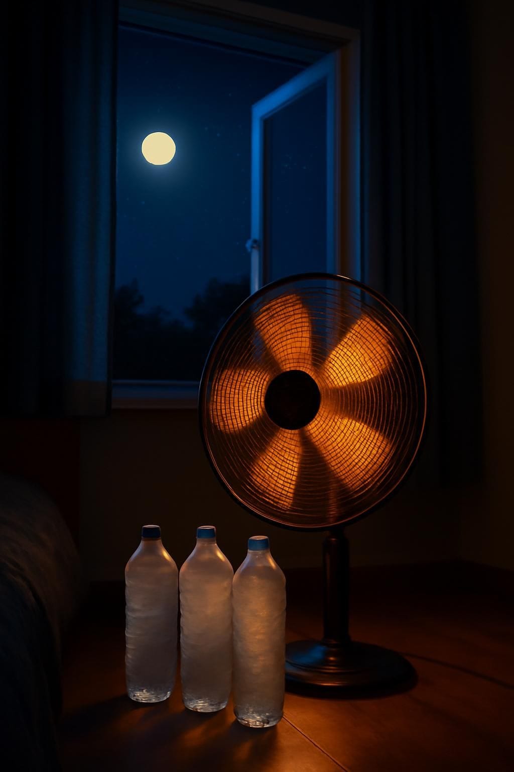 découvrez ce qui passait inaperçu chaque nuit de canicule lorsque j'ai finalement tourné mon ventilateur vers la fenêtre et ce qu'il diffusait depuis des semaines.