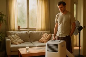 découvrez pourquoi votre clim portable peut être inefficace et comment une astuce simple a transformé mon salon en un espace frais et agréable.