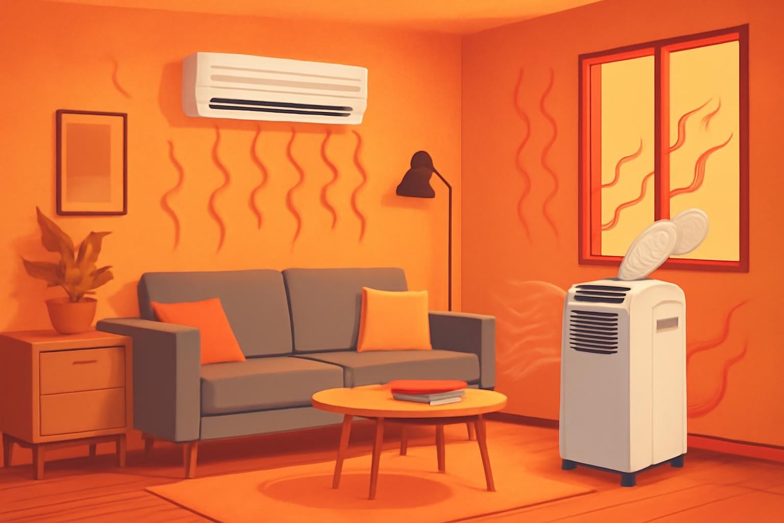découvrez pourquoi votre clim portable peut ne pas rafraîchir correctement votre salon et apprenez une astuce simple pour enfin profiter d'une pièce fraîche et agréable.