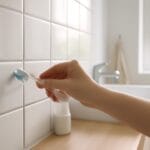 découvrez comment éliminer facilement la moisissure sur les joints de votre salle de bain grâce à un geste simple à réaliser en une minute chaque jour pour un espace propre et sain.