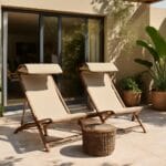transformez votre terrasse avec ce duo de bains de soleil pliables et pare-soleil, élégants et pratiques, à seulement 49 € chez jardiland. profitez du confort et du style dès maintenant !